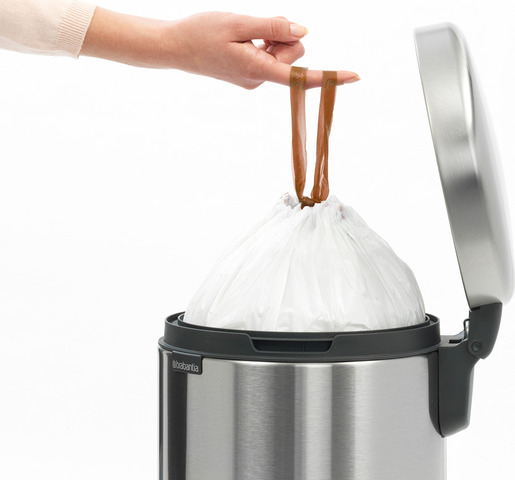 Brabantia NewIcon kanta s pedalom, 12 l, mat čelik