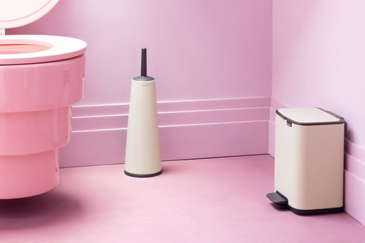 Brabantia Bo kanta s pedalom, 4 l, bež