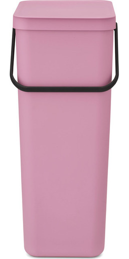 Brabantia Sort & Go koš za otpad, 40 l, roza