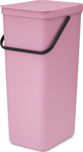 Brabantia Sort & Go koš za otpad, 40 l, roza