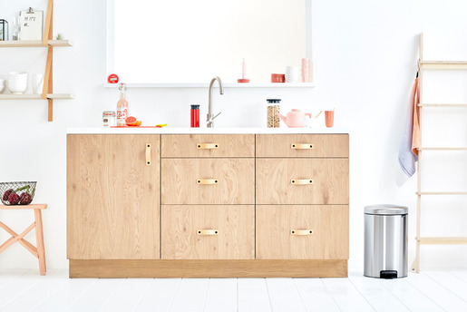Brabantia NewIcon kanta s pedalom, 20 l, mat čelik