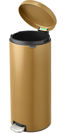 Brabantia NewIcon kanta s pedalom, 30 l, topla zlatna