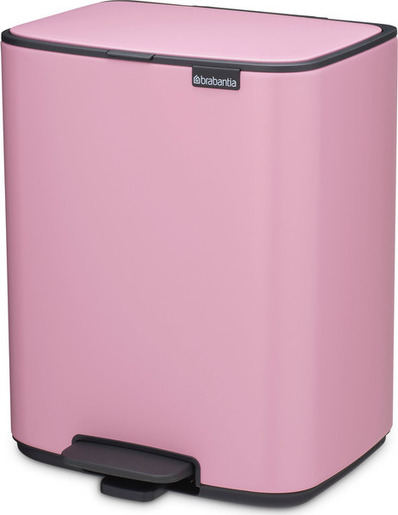 Brabantia Bo kanta s pedalom, 12 l, roza