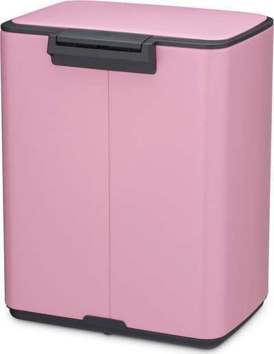 Brabantia Bo kanta s pedalom, 12 l, roza