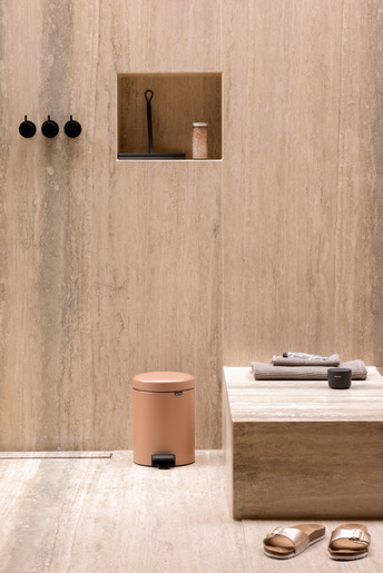 Brabantia NewIcon kanta s pedalom, 5 l - Warm Copper