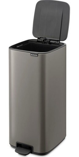 Brabantia Bo kanta s pedalom, 30 l, platina