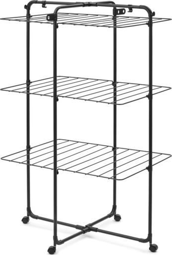 Brabantia HangOn Tower stalak za sušenje, 23 m, mat crna