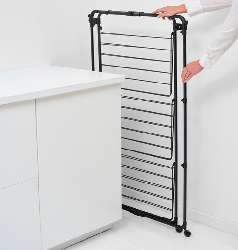 Brabantia HangOn Tower stalak za sušenje, 23 m, mat crna