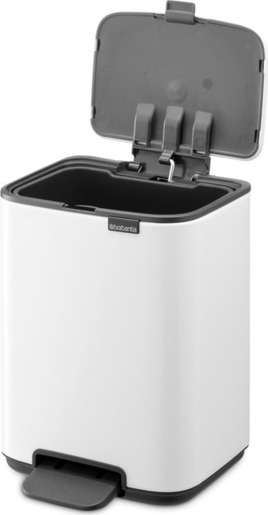 Brabantia Bo kanta s pedalom, 4 l, bijela