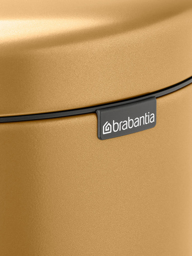 Brabantia NewIcon kanta s pedalom, 5 l, topla zlatna