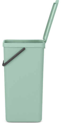 Brabantia Sort & Go kanta za recikliranje, 40 l, zelena