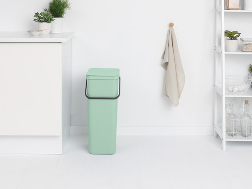 Brabantia Sort & Go kanta za recikliranje, 40 l, zelena