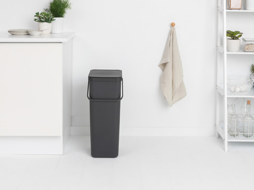 Brabantia Sort & Go kanta za recikliranje, 40 l, siva