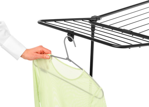 Brabantia HangOn stalak za sušenje Too, 18 metara, mat crna