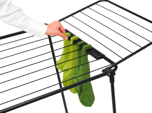 Brabantia HangOn stalak za sušenje Too, 18 metara, mat crna
