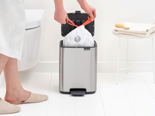 Brabantia Bo kanta s pedalom, 7 l, mat čelik