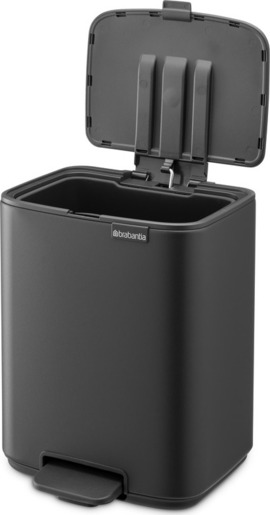 Brabantia Bo kanta s pedalom, 7 l, mineralna siva