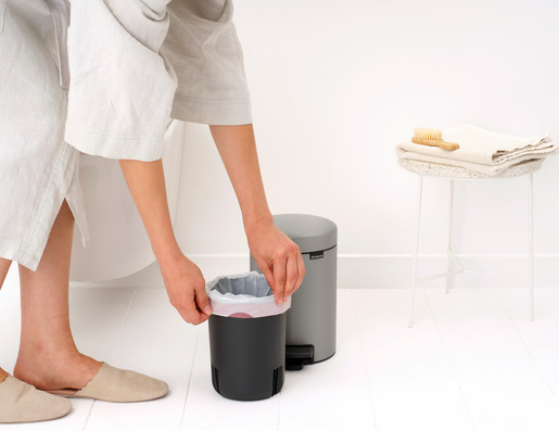 Brabantia NewIcon kanta s pedalom, 3 l, siva