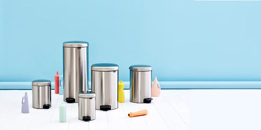 Brabantia NewIcon kanta s pedalom, 5 l, mat čelik