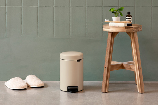 Brabantia NewIcon kanta s pedalom, 5 l, bež