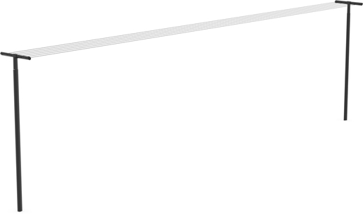 Brabantia HangOut sušilo za rublje sa stupovima, 50 m, crna