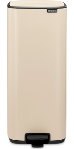 Brabantia Bo kanta s pedalom, 30 l, bež