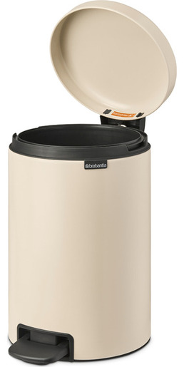 Brabantia NewIcon kanta s pedalom, 12 l, bež