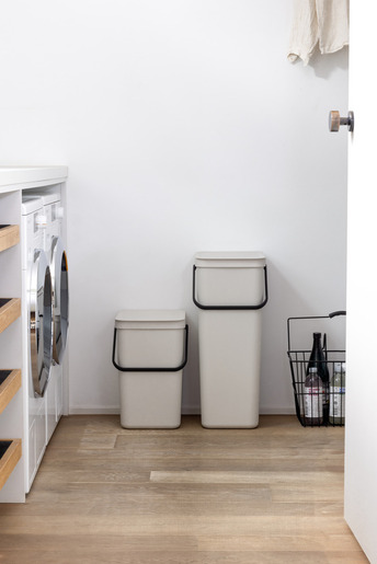 Brabantia Sort & Go koš za otpad, 40 l, bež