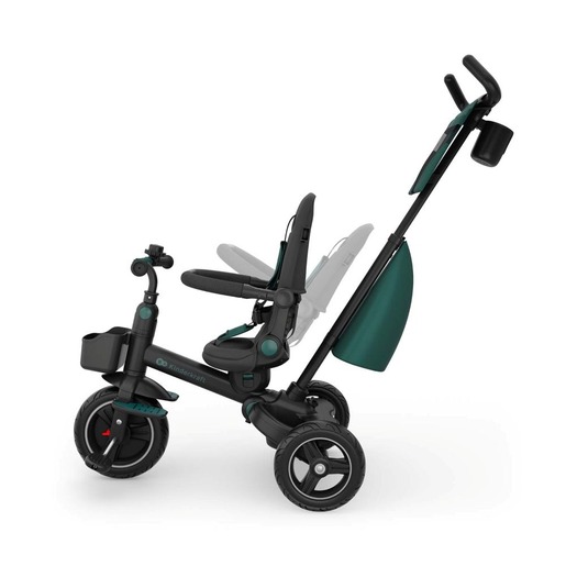 Kinderkraft Tricikl SPINSTEP 2 PLUS, zeleni