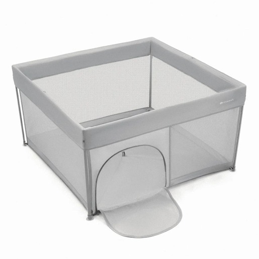 Kinderkraft dječja igraonica/vrtić ZIKI 126,5x126,5x69,5 cm, siva