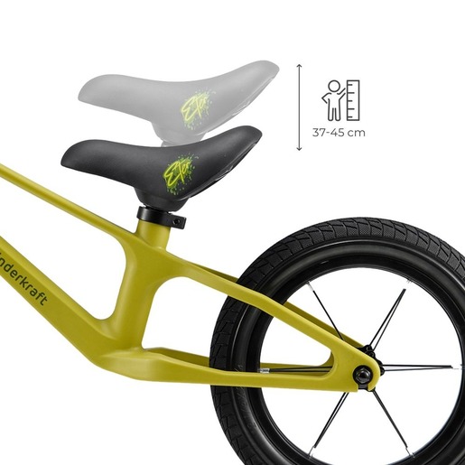 Kinderkraft balans bicikl ETER, Lime