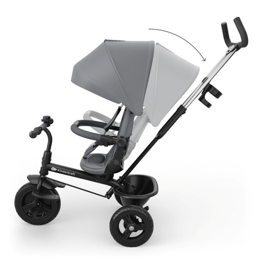 Kinderkraft Tricikl Aston 2 Plus, Grey