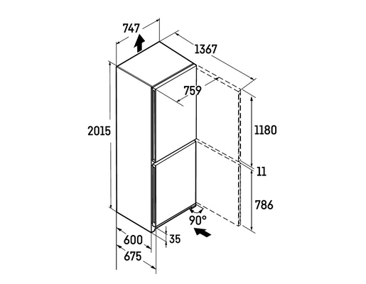 Liebherr hladnjak CNbdd 7723 Plus