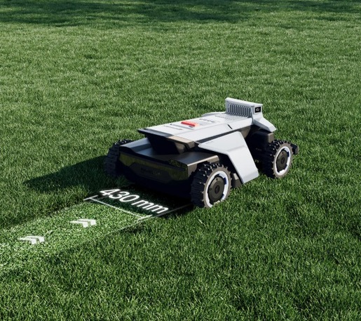 Segway Navimow robotska kosilica X450 AWD EU, širina rezanja 43 cm, košnja do 5000 m²