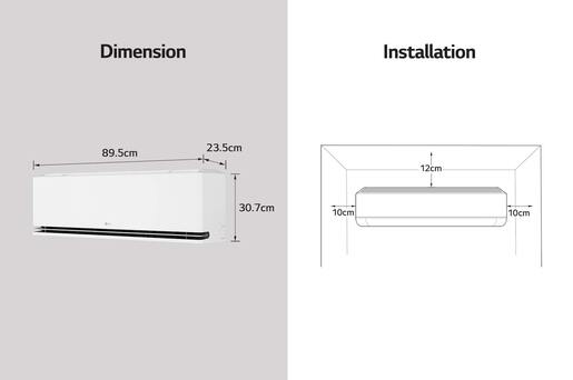 LG klima uređaj H18S1DA DualCool AI Air Deluxe 5.0kW