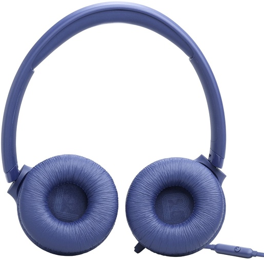 JBL Tune 530, žične on-ear slušalice, plave