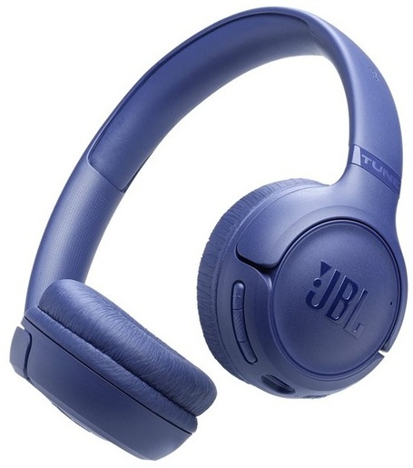 JBL Tune 530BT, bežične on-ear slušalice, plave