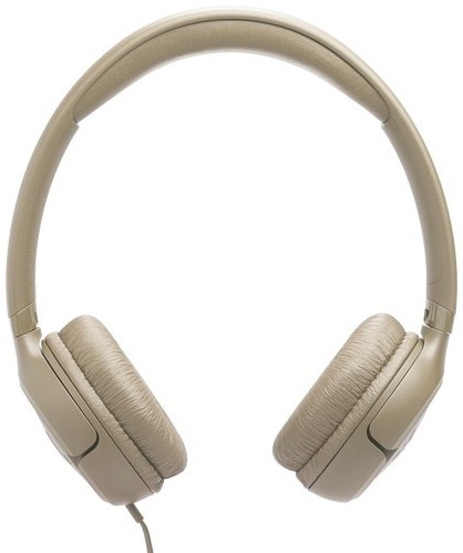 JBL Tune 530, žične on-ear slušalice, bež