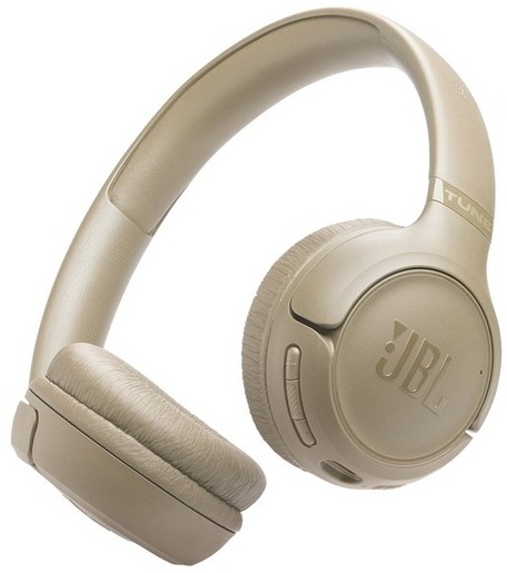 JBL Tune 530BT, bežične on-ear slušalice, bež