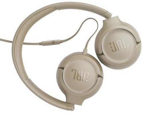 JBL Tune 530, žične USB-C on-ear slušalice, bež