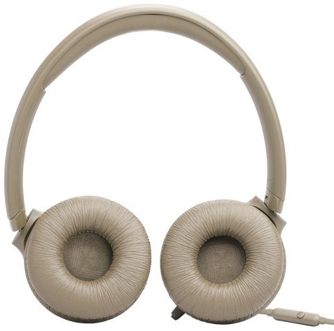 JBL Tune 530, žične USB-C on-ear slušalice, bež