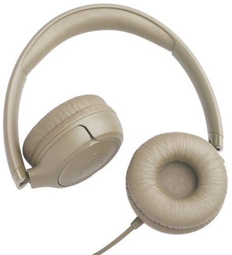 JBL Tune 530, žične USB-C on-ear slušalice, bež