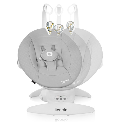 Lionelo električna ljuljačka Iris 360, Grey Concrete