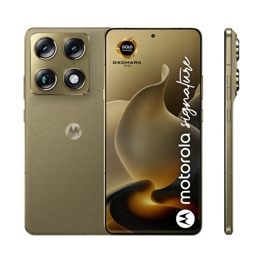 Motorola Signature 16GB/512GB Martini Olive/Gold, mobitel