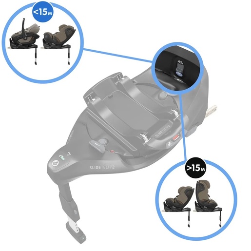 Maxi-Cosi baza FamilyFix Slide Pro - Black