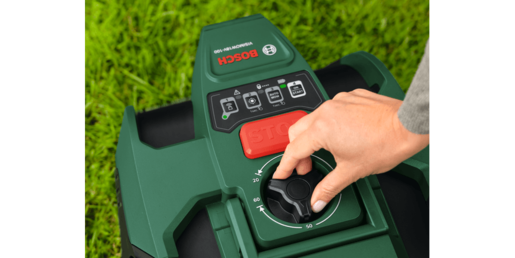 BOSCH robotska kosilica VISIMOW18V-100, širina košnje 16 cm, 18V, 3 rotirajuća noža, karton