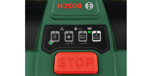 BOSCH robotska kosilica VISIMOW18V-100, širina košnje 16 cm, 18V, 3 rotirajuća noža, karton