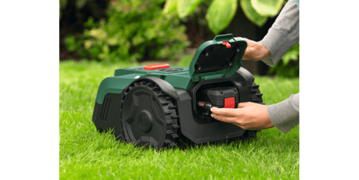 BOSCH robotska kosilica VISIMOW18V-100, širina košnje 16 cm, 18V, 3 rotirajuća noža, karton