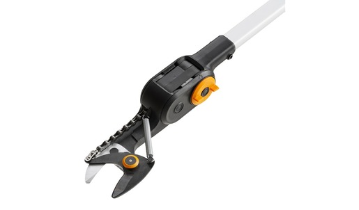 FISKARS akumulatorske teleskopske škare za grane eLopper, 12V Li-ion, 4.0Ah, brushless, okretna glava, za grane do 32 mm, visina 3.4 m, solo alat