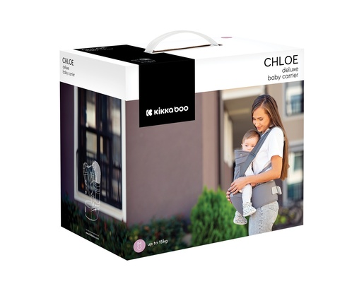 Kikka Boo nosiljka 3u1 Chloe - Mesh Grey 2024